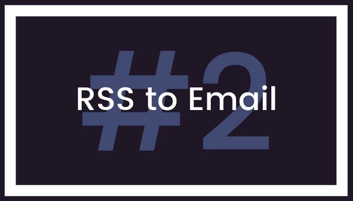 RSS to Email